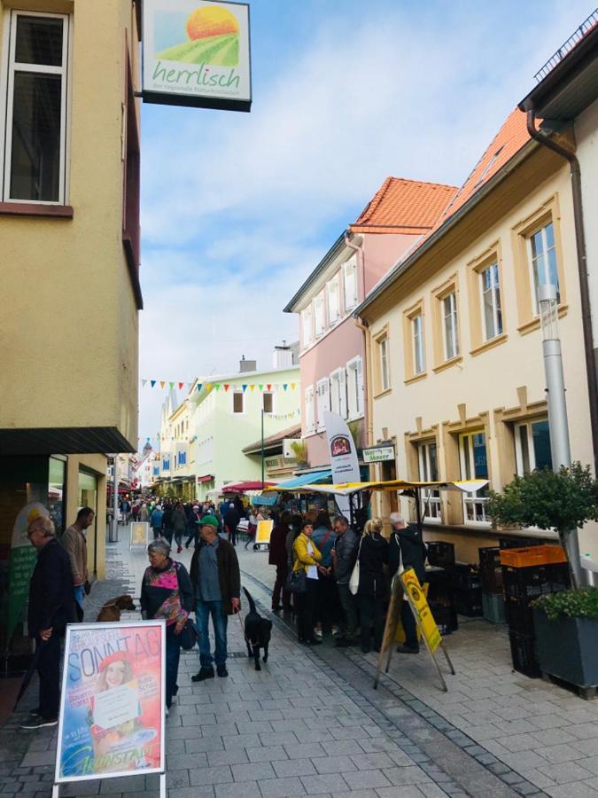 Boutique-Ferienwohnung Im Alten Weinhaus Moser 格林施塔特 外观 照片