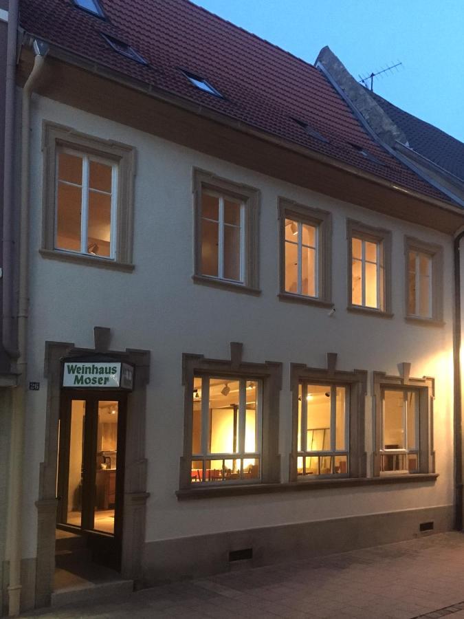 Boutique-Ferienwohnung Im Alten Weinhaus Moser 格林施塔特 外观 照片